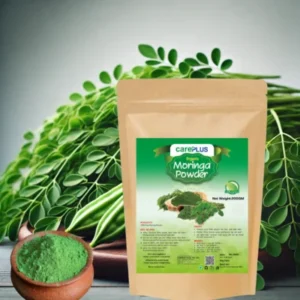 CarePlus Moringa Powder 100gm | 100% Organic Superfood for Energy, Immunity & Health in Nepal