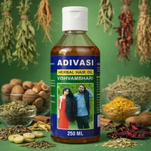 Adivasi Herbal Hair Oil 250ml – Natural Hair Care for Strong, Shiny & Healthy Hair